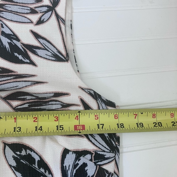 J Crew Leaf Patterned Pocketed Dress - Picture 7 of 12